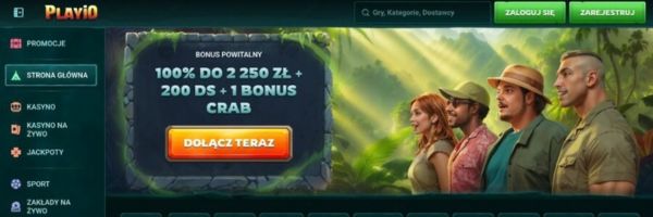Playio Casino 750 darmowych spinów